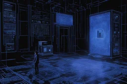 digital echoes and virtual realms, Juliette and Romeo's fateful connection transcends the boundaries of a high-tech electronic universe. Juliette, lost in sorrow, weeps in a holographic simulation as Romeo's lifeless avatar rests upon a glowing data tomb, their love immortalized in lines of code. [William S. Burroughs' "The Electronic Revolution"] The curse woven into their digital DNA dictates that Juliette, in her grief, will unknowingly trigger a fatal algorithm, linking her fate to Romeo i