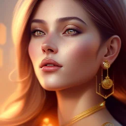 portrait of leonidas as a cute woman, city background ,4k, Highly Detailed, perfect eyes, Digital Illustration, Cinematic Lighting, Realistic, Sharp Focus, Centered, Beautifully Lit, Bioluminescent by Stanley Artgerm Lau