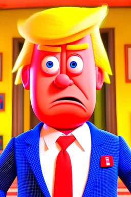 Donald trump but he’s Sid from Pixar’s Toy Story movie