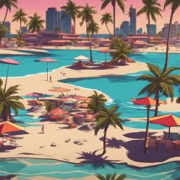 paradise vice city beach