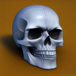 3d crystal skull portrait, simmetric eyes, ambient, ultra realistic photo, unreal engine, paloroid, 100mm --aspect ratio 1:1