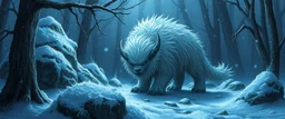 O hear the cry of the shattered frost! The fluffy cute beast that hums of the things once lost! It whispereth deep through bone and brain, And melteth fear to silver rain!