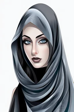 Veiled fashion png