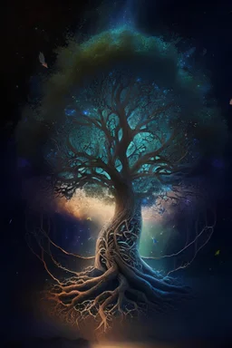 Mystical Wise Tree