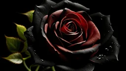 Create black small rose colour and colour background