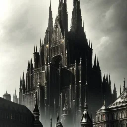 Gothic city by fritz Lang,otto hung