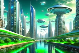 Technology of the future Show the world how it will be in the future