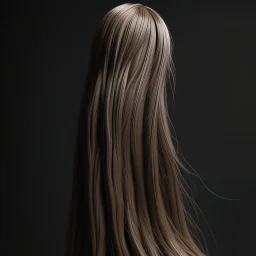sculpted long hair