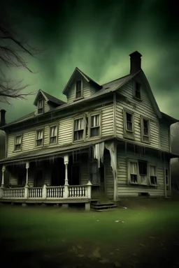 Live in a haunted house with friendly ghosts