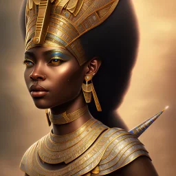 sango fantasy, fantasy magic, intricate, sharp focus, illustration, highly detailed, digital painting, concept art, matte, masterpiece head sexy view black African beauty black afro hair earth lady silver falcon head Egyptian princess pyramid sphinx background