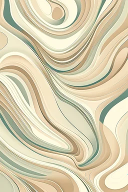 changing geometrical to abstract and fluid, creamy colors