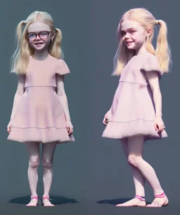 Elle fanning toddler, full body