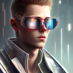 The cyberpunk boy