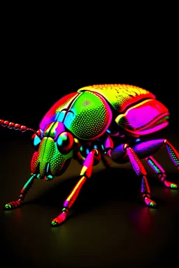 insect, colorful image, 3d