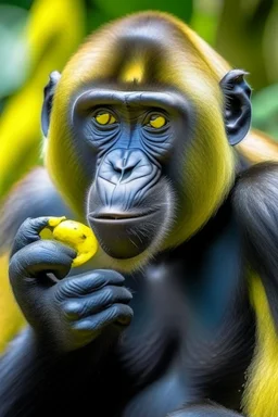 gorilla tag monkey with banana in hand