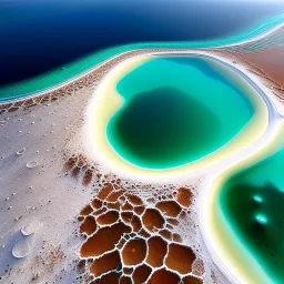 The Dead Sea,aerial view,cloudy,extremely detailed digital painting, high resolution,8k, realistic, beautiful, volumetric lighting, mystical colors ,perfectly centered image, perfect composition, rim light, beautiful lighting,masterpiece, stunning scene, raytracing, anatomically correct, in the style Van Gogh and robert e howard and Ken Kelley and Ohrai Noriyoshi and Simon Bisley and tomzj1.