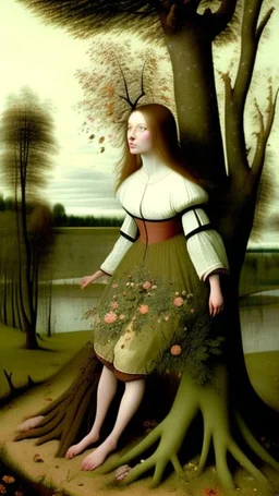 Why do you, not sparing yourself, Wander with your head uncovered? The life of plants is now hidden In these strange stumps of branches, Well, what happened to you, What happened to your soul? How dare you let this beauty, Your precious soul, Go, so that she would wander the world, Bruegel painting style