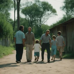 [Dogtooth] A controlling, manipulative father locks his three adult offspring in a state of perpetual childhood by keeping them prisoner within the sprawling family compound.