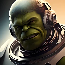 [[The Hulk]] :: [[astronaut suit]] :: [[floating in space near a galaxy]] :: [[head and shoulders portrait, 8k resolution concept art portrait by Greg Rutkowski, Artgerm, WLOP, Alphonse Mucha, dynamic lighting, hyperdetailed, intricately detailed, Splash art, trending on Artstation, triadic colors, Unreal Engine 5, volumetric lighting]]