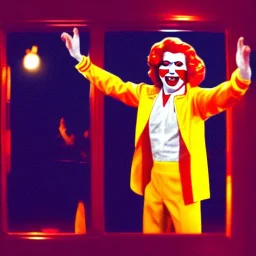 Saturday Night Fever Dream starring Ronald McDonald