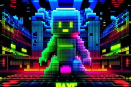 ALBUM COVER - 8BIT RAVE