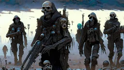 {{{Bio-engineered undead cyborg army marching}}} machine soldiers, hazmats, tactical wear, gas creepy landscape, techno gothic visual composition, science fiction painting, Denis Sarazhin, Alex Colville, Simon Stålenhag, Neil Blomkamp, Frank bowling, Christopher Shy, Alejandro Burdisio, RAW, gritty, high contrast, atmospheric horror art, gripping and suspenseful, vivid, neon overlay, narrative art, textured, dramatic, surreal horror, gestural, retro futuristic nightmarish art, apocalyptic art