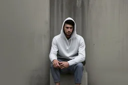 Modern Fisherman in hoodie by Andrea del Sarto