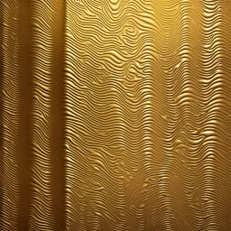 Hyper Realistic Groovy Golden Texture.