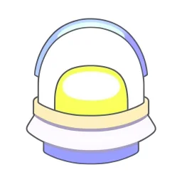 Engineer hat emoji, pastel colors