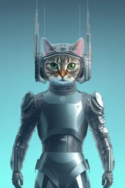 cat wearing armour, cassette futurism by shusei nagaoka, minimalism, cell shading, high contrast