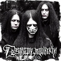 zelensky black metal album cover