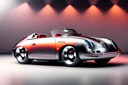 a ( 2022 porsche 356 speedster concept ), studio lighting, by emory motorsports
