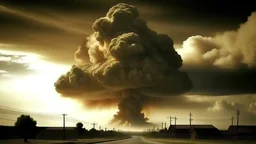 Massive nuclear explozion