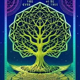 fullbody Drawing of 'sketch of the tree of knowledge of good and evil',intricate detail,andrea bonelli,Kilian Eng,Ohrai,evan lee,Aleksandr Sidelnikov,KyuYong Eom,three quarters frontal aerial view,toned colors,32k