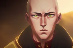 Portrait of Saitama by Jake Bartok