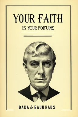 Your faith is your fortune; Dada; Bauhaus