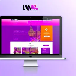 Modern Website Design for a Building Information Modelling Company, UI, UX, UI/UX, Website, pink, purple,, white, gold --stylize 500