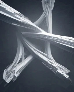 Casa geométrica en proporción aurea, estilo Zaha Hadid, calidad ultra, hiper realista, hiperdetallada, 3D 8K