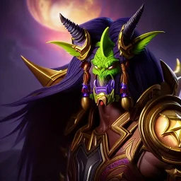 Ultra detailed fullbody Portrait in oil on canvas of heroes of the storm -Zul'jin,extremely detailed digital painting,ultrarealistic skin,intense stare, extremely detailed face, crystal clear eyes, mystical colors ,perfectly centered image, perfect composition, rim light, beautiful lighting,masterpiece ,8k, stunning scene, raytracing, anatomically correct, in the style of Ohrai Noriyoshi and robert e howard and Steve Jung and Wizyakuza and Simon Bisley and uncannyknack.