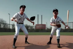 hitler playing baseball