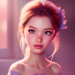 an adorable disney princess, full shot, atmospheric lighting, detailed face, by studio pixar, studio disney,stanley artgerm lau, wlop, rossdraws