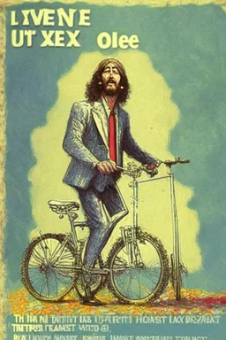 Income tax, I say Jesus I don't wanna be a candidate For Vietnam or Watergate 'Cause all I want to do is Bicycle