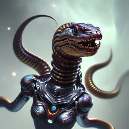 snake Galaxy robotic bloody 3d theeth body details 16k body dark horn metal silver hybrid Gold Reckt Powerful diamond portrait eyes glow render details bones horn weapons