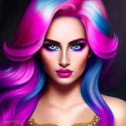 Ultra detailed fullbody Portrait in oil on canvas of beautiful lady with Dynamic CottonCandy Filigree Hair,intense stare,extremely detailed digital painting, extremely detailed face,crystal clear Big eyes, mystical colors ,perfectly centered image, ,perfect composition, rim light, beautiful lighting,masterpiece,16k, stunning scene, raytracing, anatomically correct, in the style of robert e howard and Ken Kelley and Ohrai Noriyoshi and Simon Bisley and tomzj1