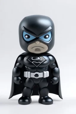 Light black super hero without face mask