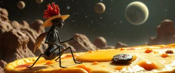 chicken alien cowboy ant mutants in the breakfast omelette system,, goa for the outer rim, planetary conquest, explore and dominate, stratovarious, goa trance, reggae folk fusion, science fiction, psybreaks, chill, funky