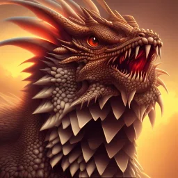 Portrait of dragon, highly detailed, color patterns on wings, soft studio lighting, background 64k