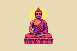 pop art pixels 1000 images budha in the style of moneti