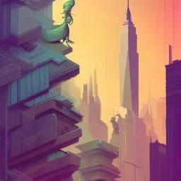 interwarmodernism architecture+artdeco new york+detailed facades+Book illustration by Gediminas Pranckevičius, Jean Baptiste Monge, Brian Kesinger, Anton fadeev, strong lines, high contrast vibrant colors, highly detailed, 16k resolution, trending on behance""