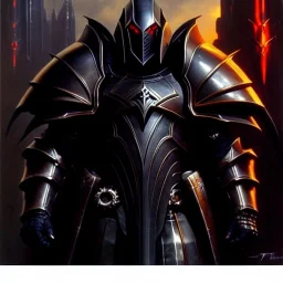 portrait 'Dark Templar-Starcraft' ancient metal armor ,painting by gaston bussiere, greg rutkowski, yoji shinkawa, yoshitaka amano, tsutomu nihei, donato giancola, tim hildebrandt, oil on canvas, cinematic composition, extreme detail,fit full head inside picture,16k